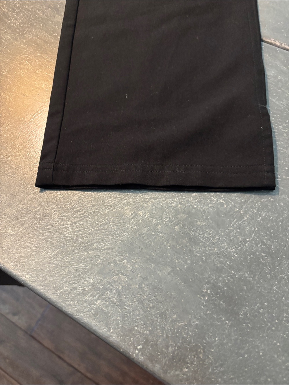 FigsBlack Drawstring bootcut scrub - Picture 2 of 8